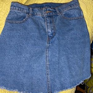 John galt denim skirt